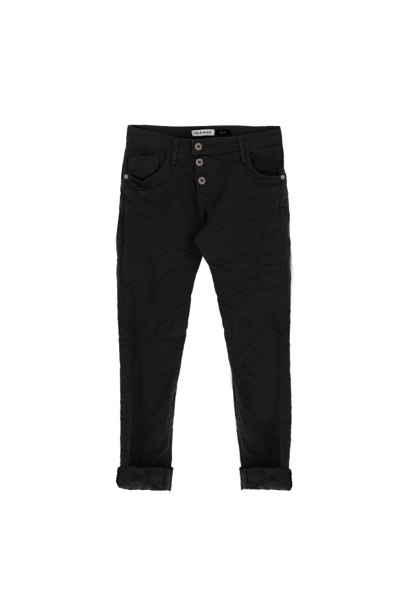 Pantaloni cropped a taglio jeans P78A